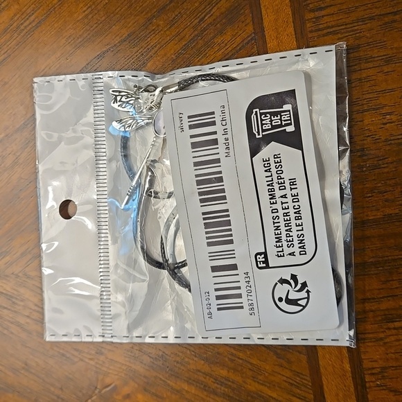 Silver Dragonfly Shape Inlaid Gemstone Fashion Pendant Necklace Boho - Picture 10 of 10